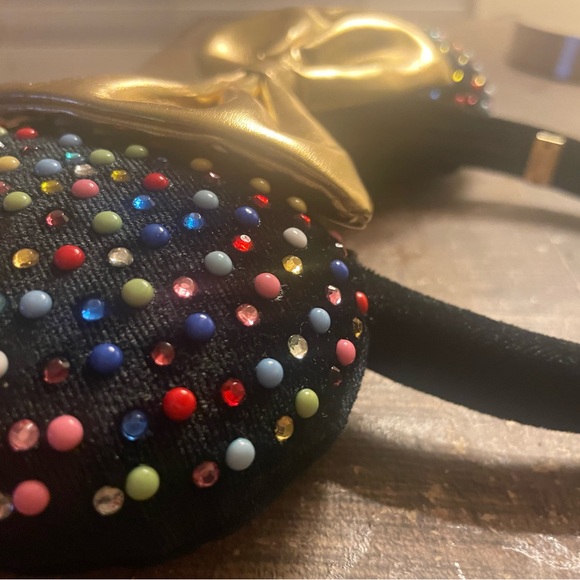NWOT Minnie Mouse Disney Multicolored Gem Ears Headband - Picture 7 of 12